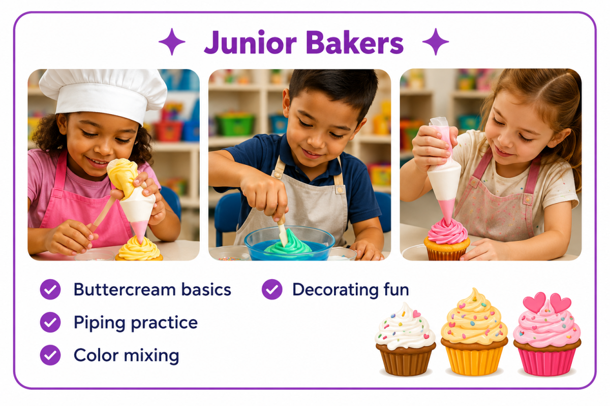 Bright Builders Junior Bakers activities for kids